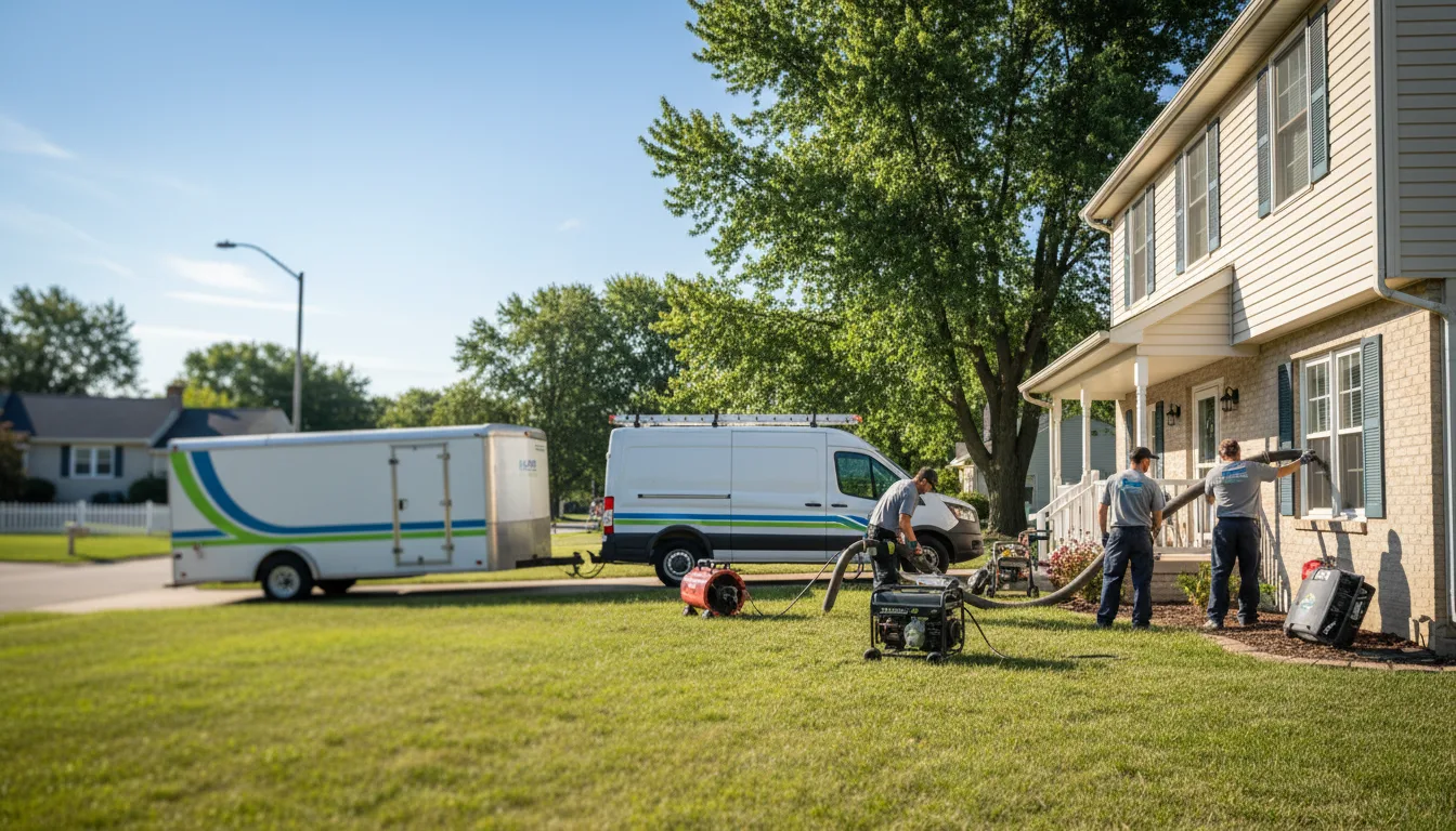 Flooded Basement Restoration And Cleanup With Repair in Drake, ND near me